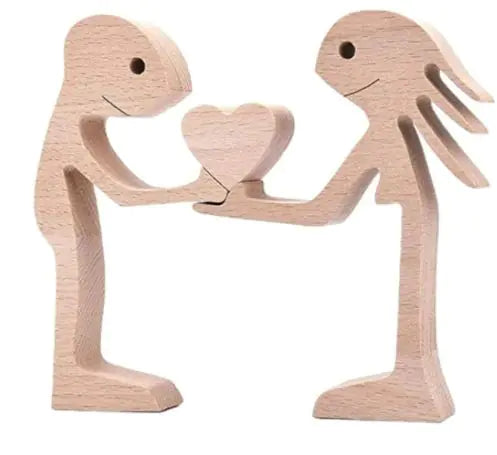 Hundskulptur i trä – Heminredning