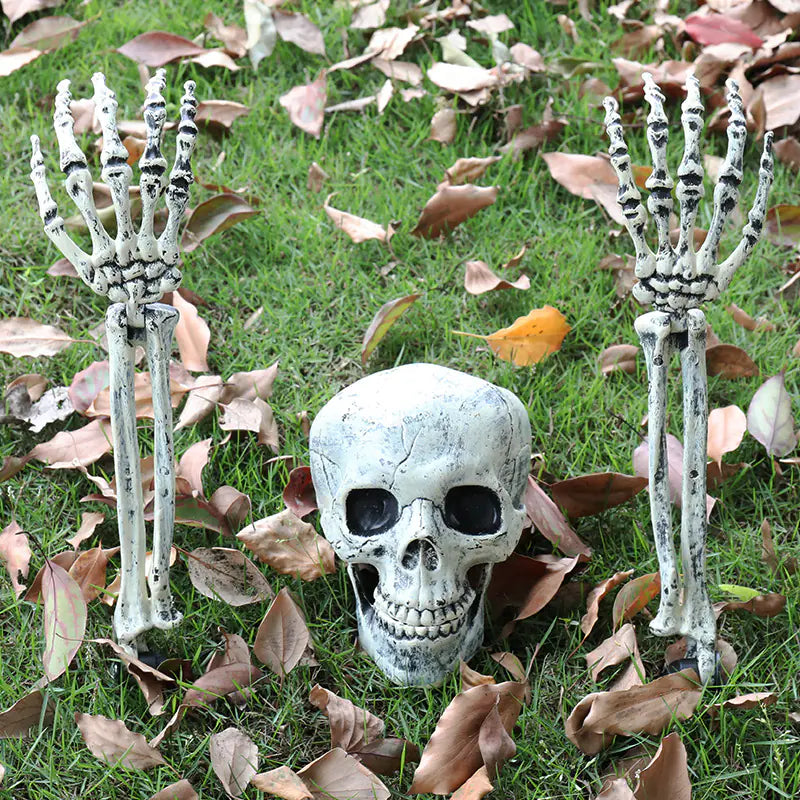 Halloween Skelett Set – 3 delar för maxad skräckstämning!