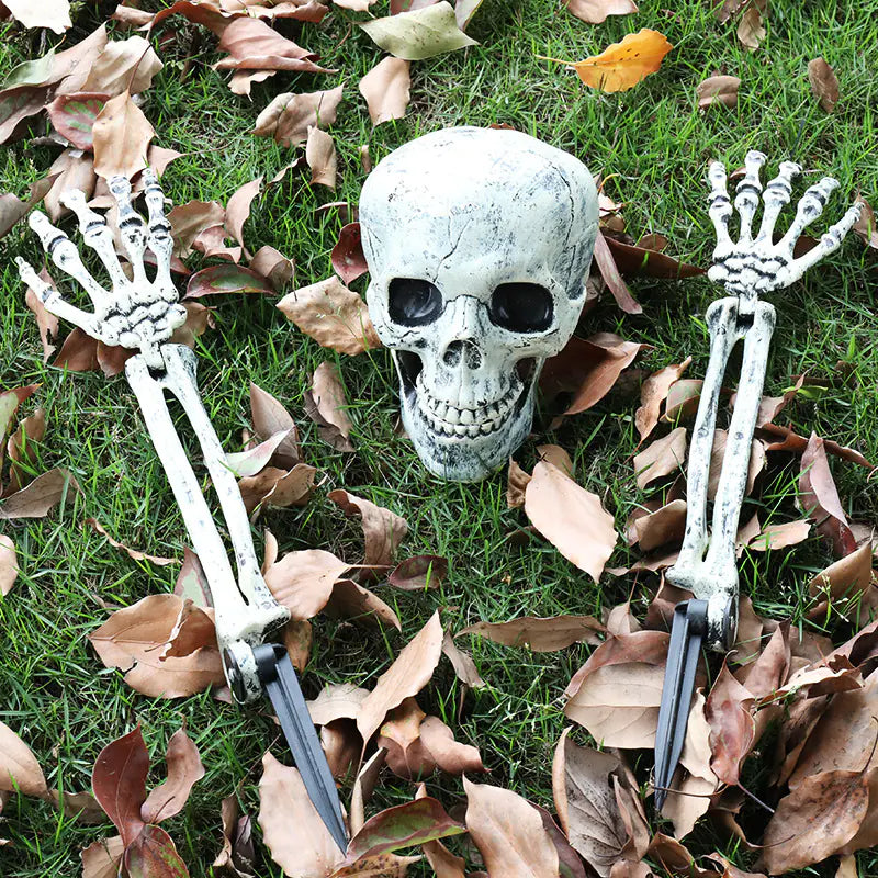 Halloween Skelett Set – 3 delar för maxad skräckstämning!