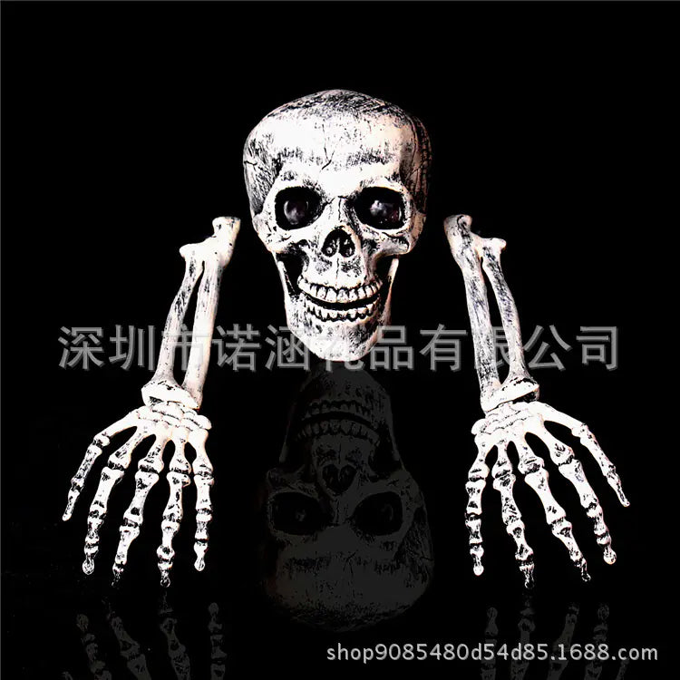 Halloween Skelett Set – 3 delar för maxad skräckstämning!