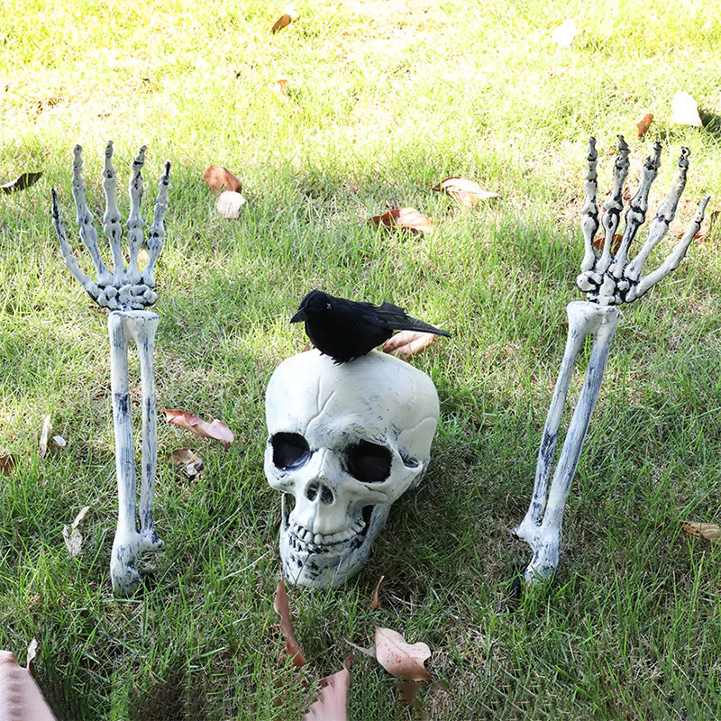 Halloween Skelett Set – 3 delar för maxad skräckstämning!